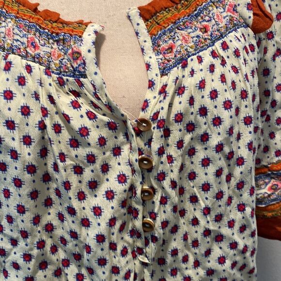 NWT Anthropologie Maeve Short Sleeve Top Size L - Picture 7 of 12